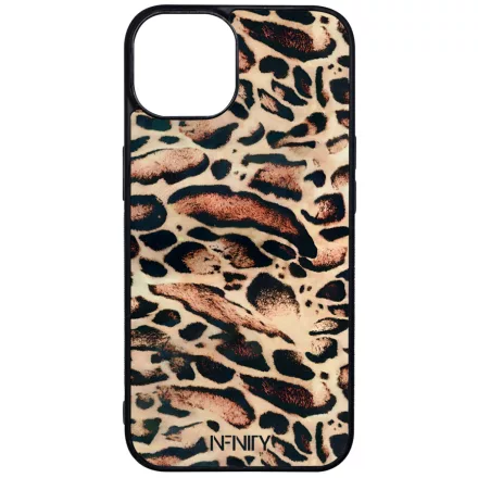 Gyönyörű leopárd mintás iPhone 17 MagSafe tok