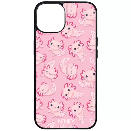 Tündéri rózsaszín Axolotl iPhone 16 MagSafe tok