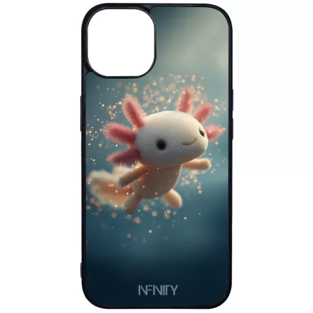 Tündéri plüss hatású Axolotl iPhone 17 MagSafe tok