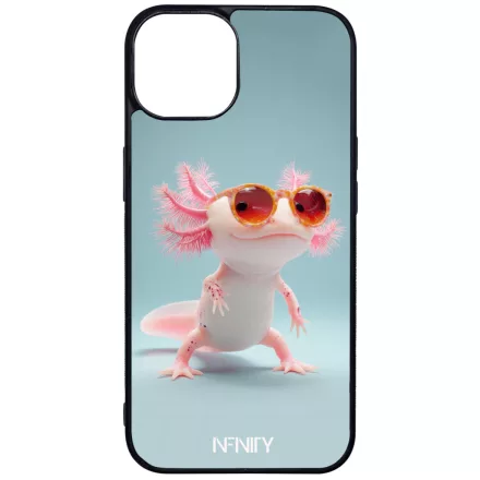 Napszemüveges Axolotl iPhone 16 MagSafe tok