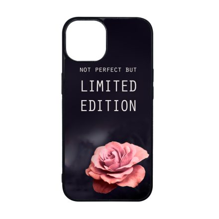 i am Not Perfect But Limited edition viragos rose rozsas  iPhone 15 Plus tok