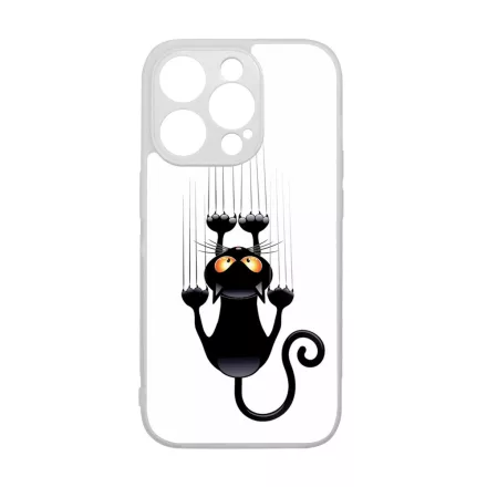 kapaszkodó macska macskás cica cicás iPhone 15 Pro Magsafe tok