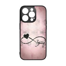 csajos lila infinity infinitis végtelen iPhone 15 Pro tok