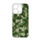 terepszin camouflage kamuflázs iPhone 15 Pro tok