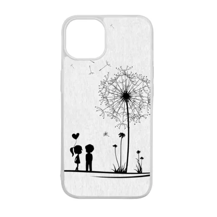 szerelem szerelmes pitypang iPhone 15 Pro Magsafe tok