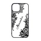 kérd a neveddel csipkés csajos iPhone 15 Pro tok