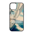 Minden nap egy új kezdet vitorlás tenger nyár iPhone 15 Pro tok