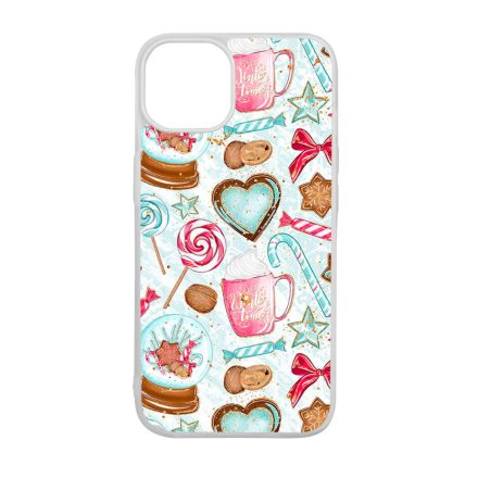 téli karácsonyi csajos mintás iPhone 15 Pro Magsafe tok