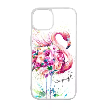 Álomszép Flamingo tropical summer nyári iPhone 15 Pro Magsafe tok