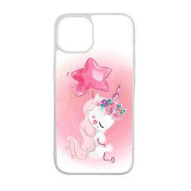 Tündéri unikornis unicorn egyszarvú iPhone 15 Pro tok
