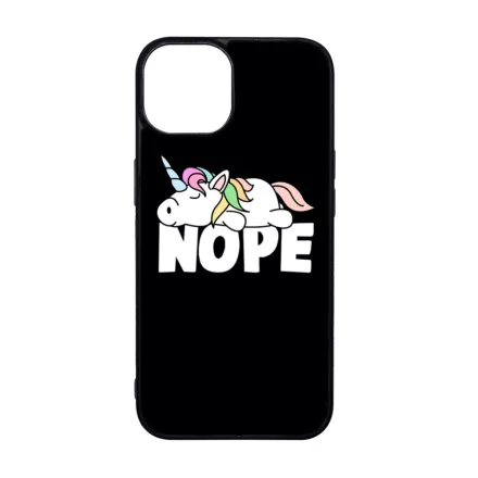 NOPE unikornis unicorn egyszarvú iPhone 15 Pro tok