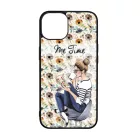 Én időm csajos őszi mintás iPhone 15 Pro tok