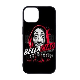 Bella Ciao ART - A Nagy Pénzrablás - la casa de papel iPhone 15 Pro tok
