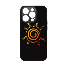 A rókadémon jel - naruto uzumaki - anime - demon fox iPhone 15 Pro tok