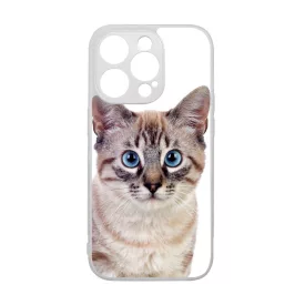 Tündéri házi cicus cicás iPhone 15 Pro tok