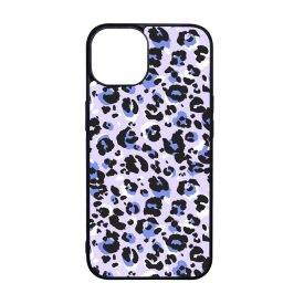 Purple Leopard Wild Beauty Csajos Allat mintas iPhone 15 Pro tok