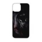 Black Panther Fekete Parduc Wild Beauty Csajos iPhone 15 Pro Magsafe tok