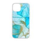 Ocean Blue Gold marvanyos marvany mintas iPhone 15 Pro tok