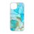 Ocean Blue Gold marvanyos marvany mintas iPhone 15 Pro tok