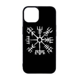 Black Vegvisir - Vikings iPhone 15 Pro tok
