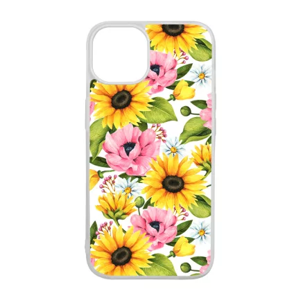 Napraforgo virag mintas Hello nyar iPhone 15 Pro Magsafe tok