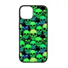 Green Skulls - Halloween iPhone 15 Pro Magsafe tok