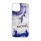 Kerd a neveddel BLUE kezilabda mintas iPhone 15 Pro tok