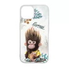 Kávés Maki - Téli mintás iPhone 15 Pro tok