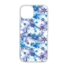 Téli Szépséges Hópihe mintás iPhone 15 Pro Magsafe tok