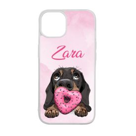 A legcukibb kutya mintás iPhone 15 Pro tok