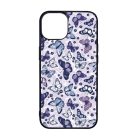 Gyonyoru lila pillangok iPhone 15 Pro tok