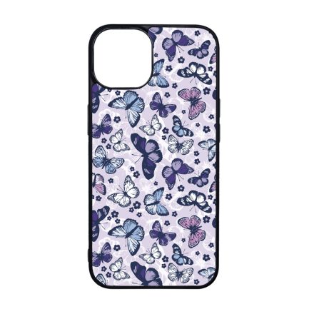 Gyonyoru lila pillangok iPhone 15 Pro tok