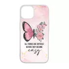 Pillango viragos motivacios iPhone 15 Pro Magsafe tok