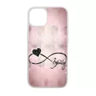 csajos lila infinity infinitis végtelen iPhone 15 Pro Max tok