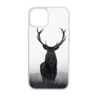 szarvas szarvasos agancs őszi fehér iPhone 15 Pro Max tok