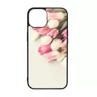 virágos tulipános tavaszi iPhone 15 Pro Max tok