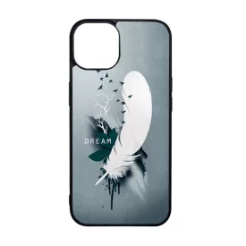 Dream - Álom - Feather, Tollas ajándék nőknek valentin napra iPhone 15 Pro Max tok
