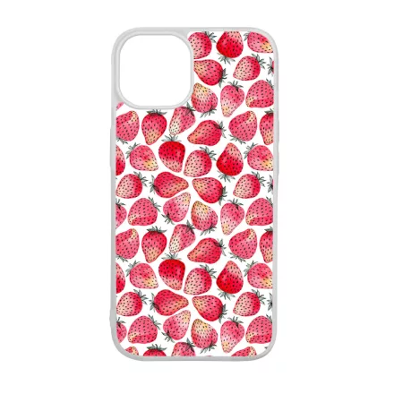 Strawberry BOOM - Eper mintás iPhone 15 Pro Max Magsafe tok
