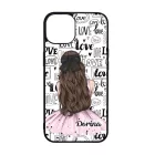 Kérd a Neveddel - LOVE Girl szerelem valentin napi iPhone 15 Pro Max Magsafe tok