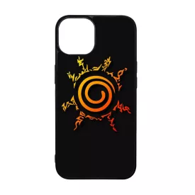 A rókadémon jel - naruto uzumaki - anime - demon fox iPhone 15 Pro Max tok