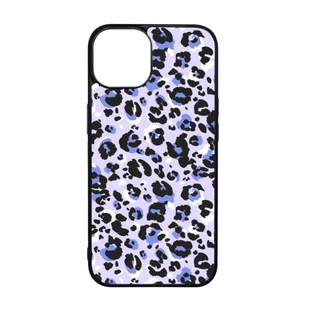 Purple Leopard Wild Beauty Csajos Allat mintas iPhone 15 Pro Max Magsafe tok