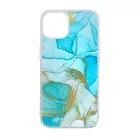 Ocean Blue Gold marvanyos marvany mintas iPhone 15 Pro Max tok
