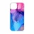 Blue Pink Gradient Ink kek rozsaszin marvanyos iPhone 15 Pro Max tok