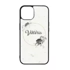 marble marvany mintas Rozsa viragos iPhone 15 Pro Max Magsafe tok