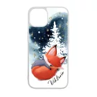 Tündéri róka - Téli mintás iPhone 15 Pro Max Magsafe tok