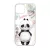 Édes kis Panda - Téli mintás iPhone 15 Pro Max tok