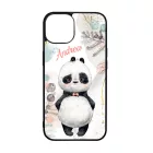 Édes kis Panda - Téli mintás iPhone 15 Pro Max tok