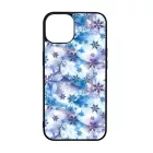 Téli Szépséges Hópihe mintás iPhone 15 Pro Max tok