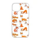 Rajzolt Róka mintás iPhone 15 Pro Max Magsafe tok