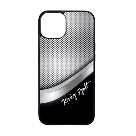 Silver Speaker iPhone 15 Pro Max Magsafe tok